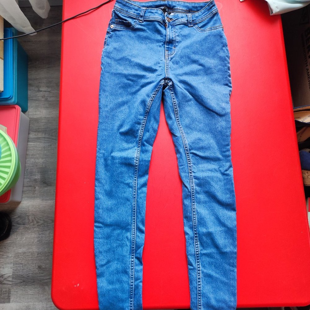 George stretch blue jegging women's size 6